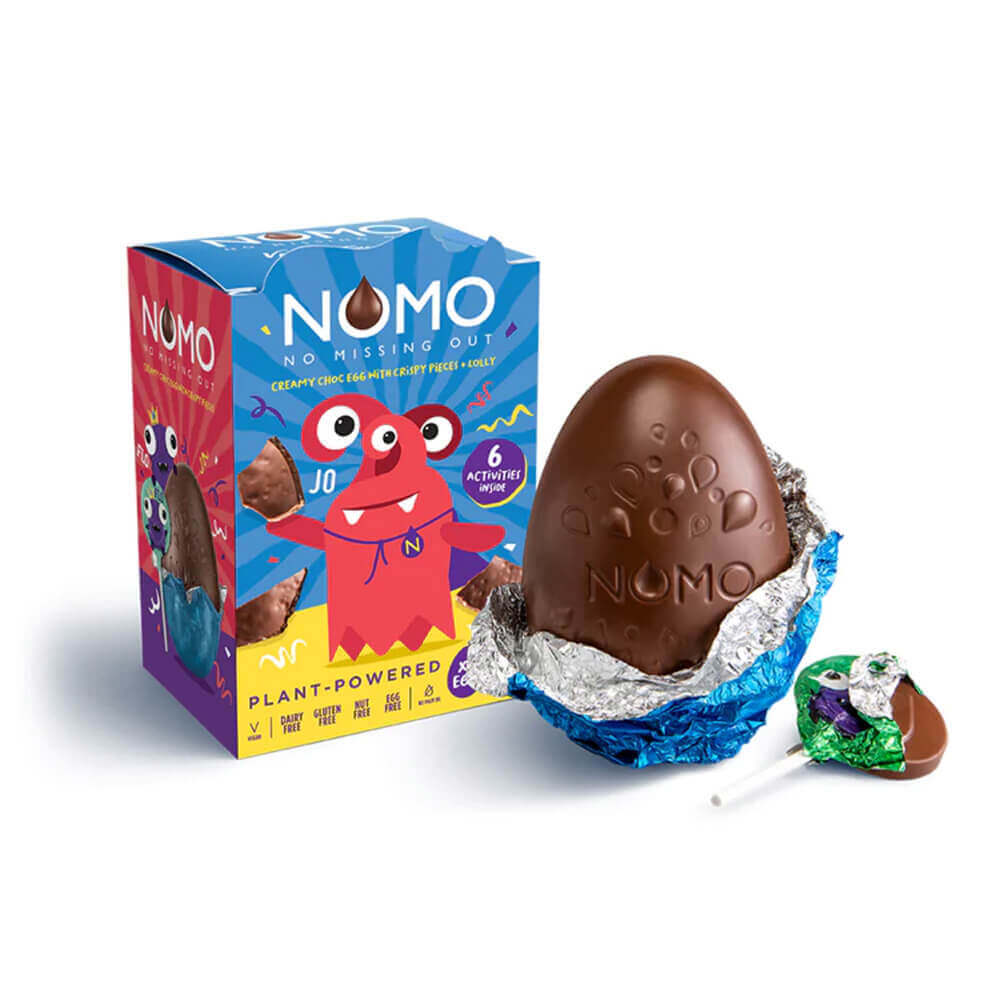 Nomo Little Monsters Foiled Egg And Lollipop In Gift Box 92g